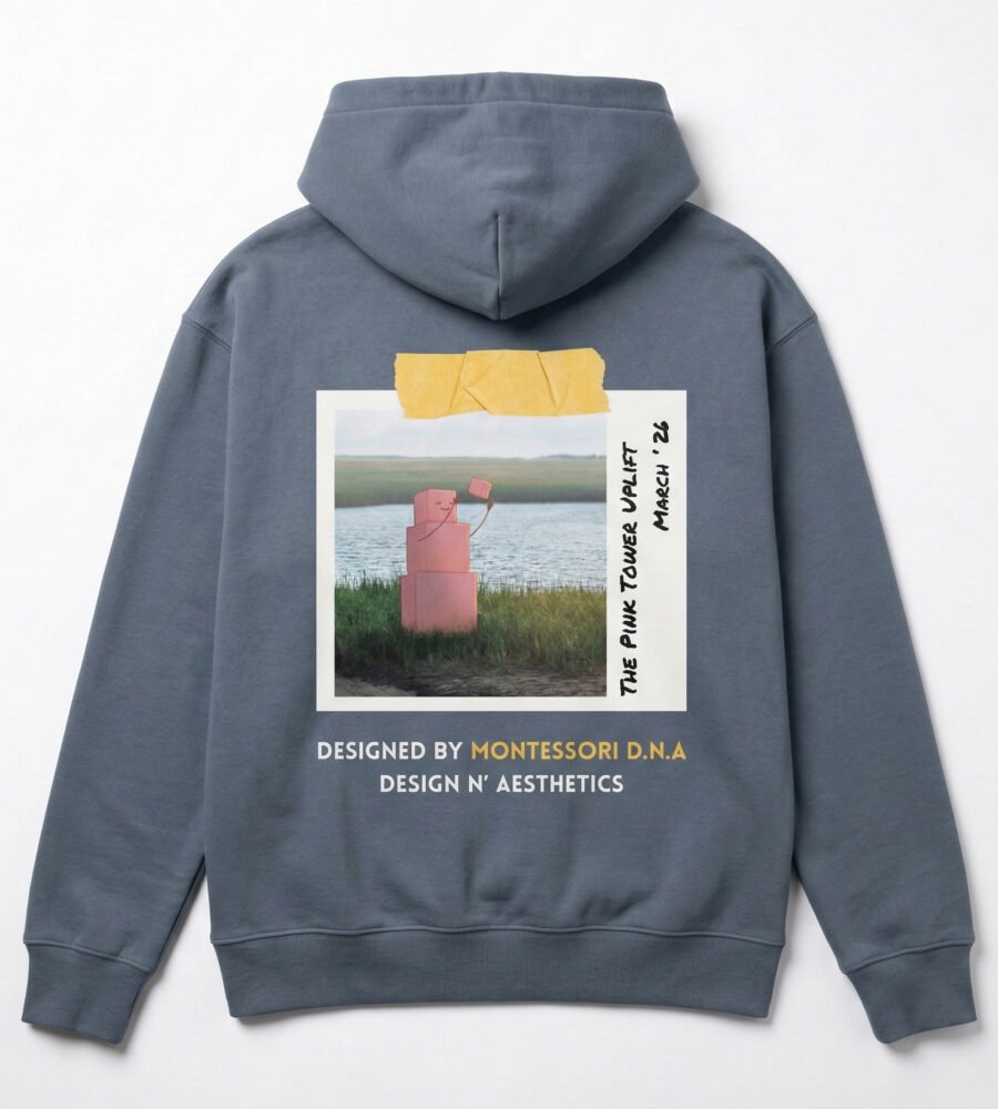 Pink Tower Sweatshirt - Blue