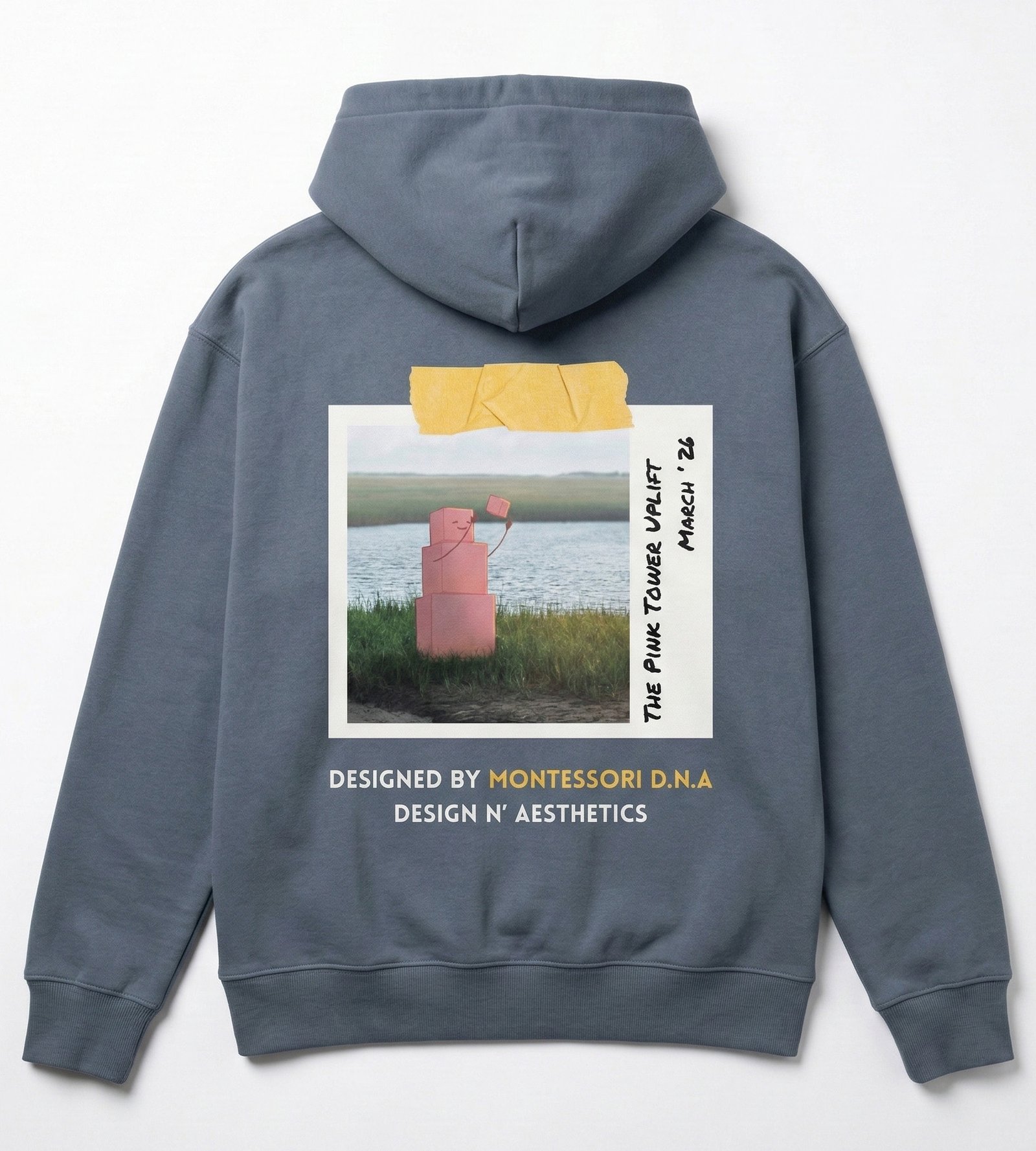 Pink Tower Sweatshirt - Blue