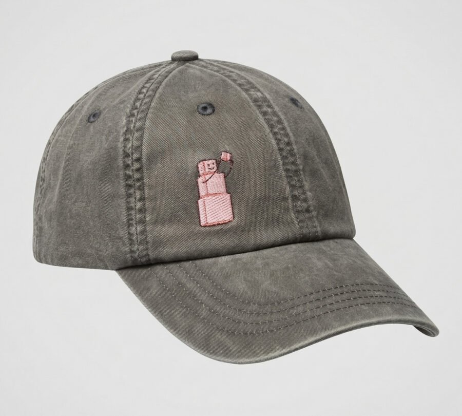 The Pink Tower Cap - Denim Black